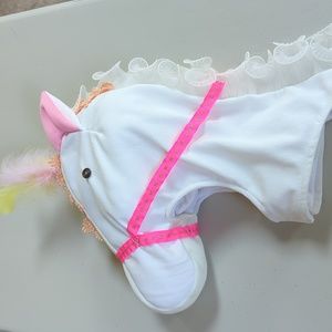 Unicorn/pony white costume head